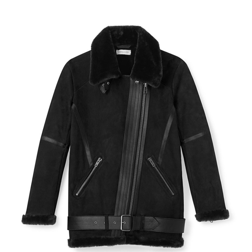 Shearling Coat Rebecca Minkoff Iro Acne Velocity View 6